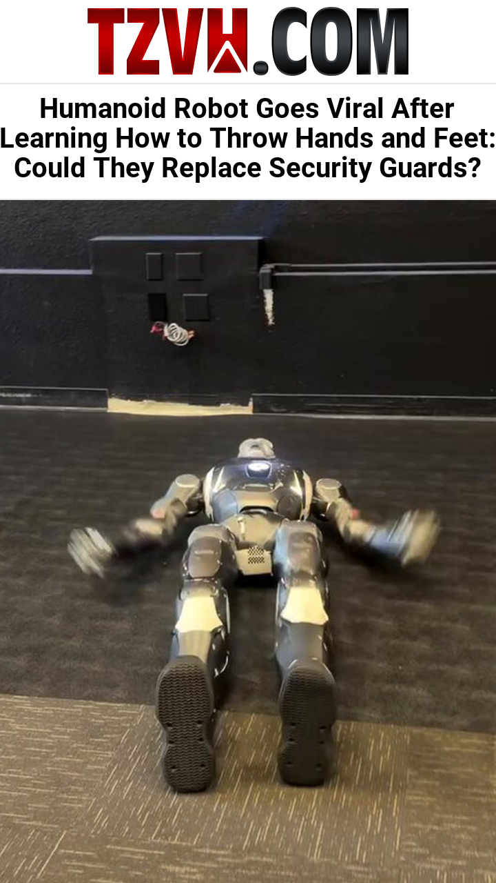 Humanoid Robot Goes Viral After Learning How to Throw Hands and Feet: Could They Replace Security Guards?