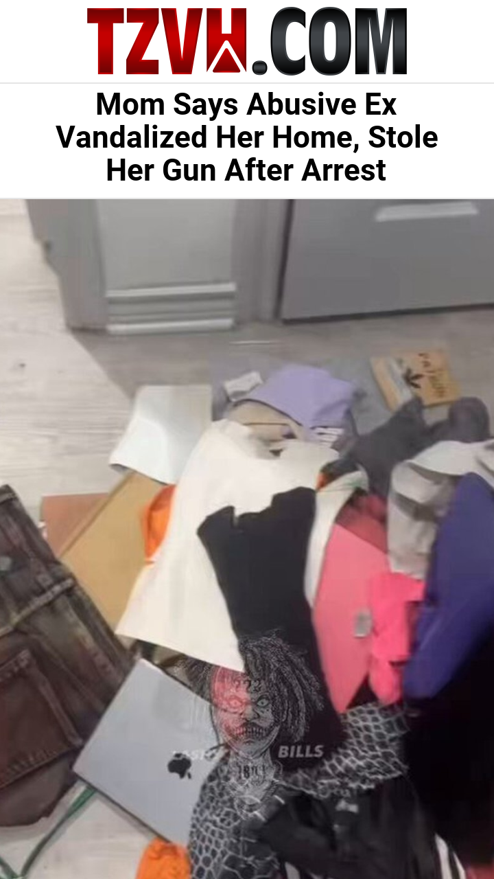 Mom Says Abusive Ex Vandalized Her Home, Stole Her Gun After Arrest