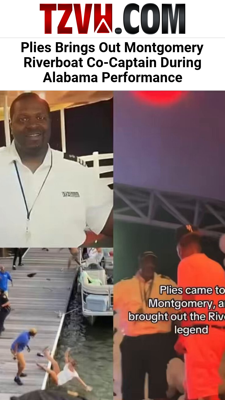 Plies Brings Out Montgomery Riverboat Co-Captain During Alabama Performance