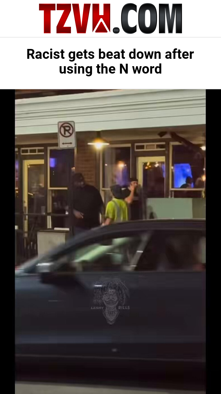 Racist gets beat down after using the N word