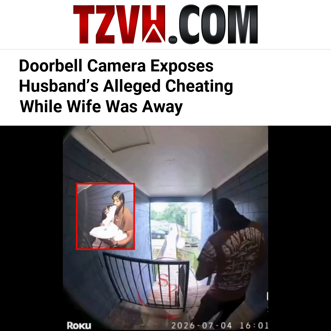 Doorbell Camera Exposes Husband’s Alleged Cheating While Wife Was Away