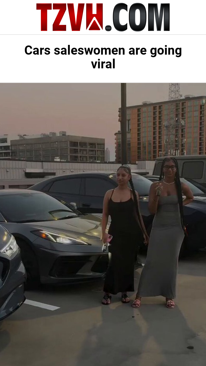 Cars saleswomen are going viral