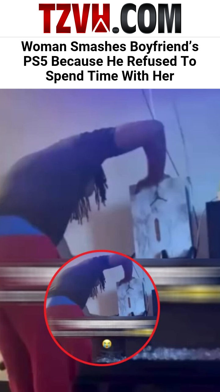 Woman Smashes Boyfriend’s PS5 Because He Refused To Spend Time With Her