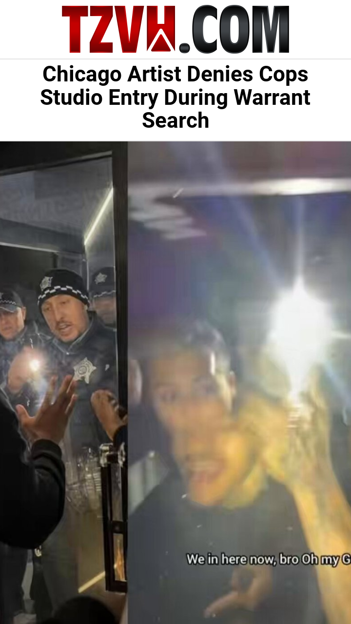 Chicago Artist Denies Cops Studio Entry During Warrant Search