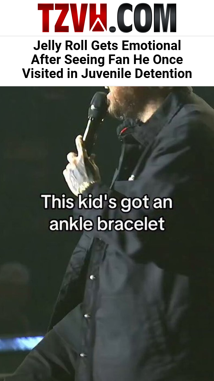Jelly Roll Gets Emotional After Seeing Fan He Once Visited in Juvenile Detention