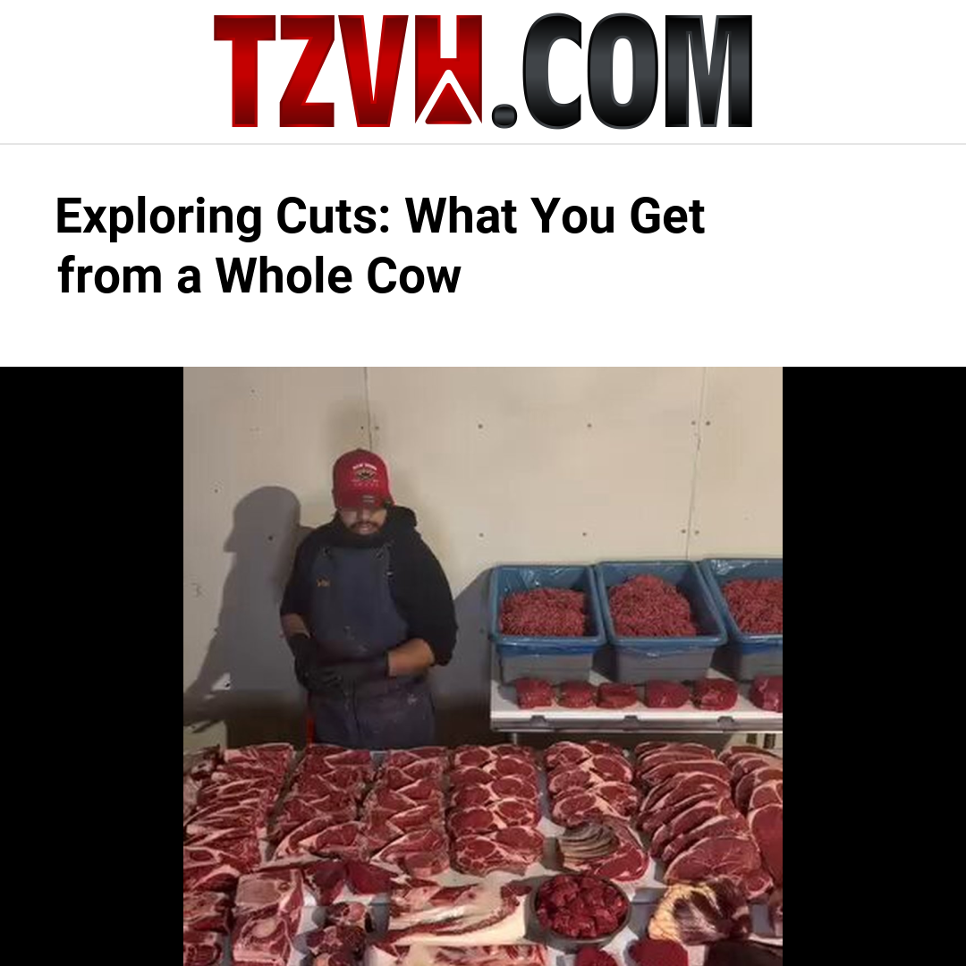 Exploring Cuts: What You Get from a Whole Cow