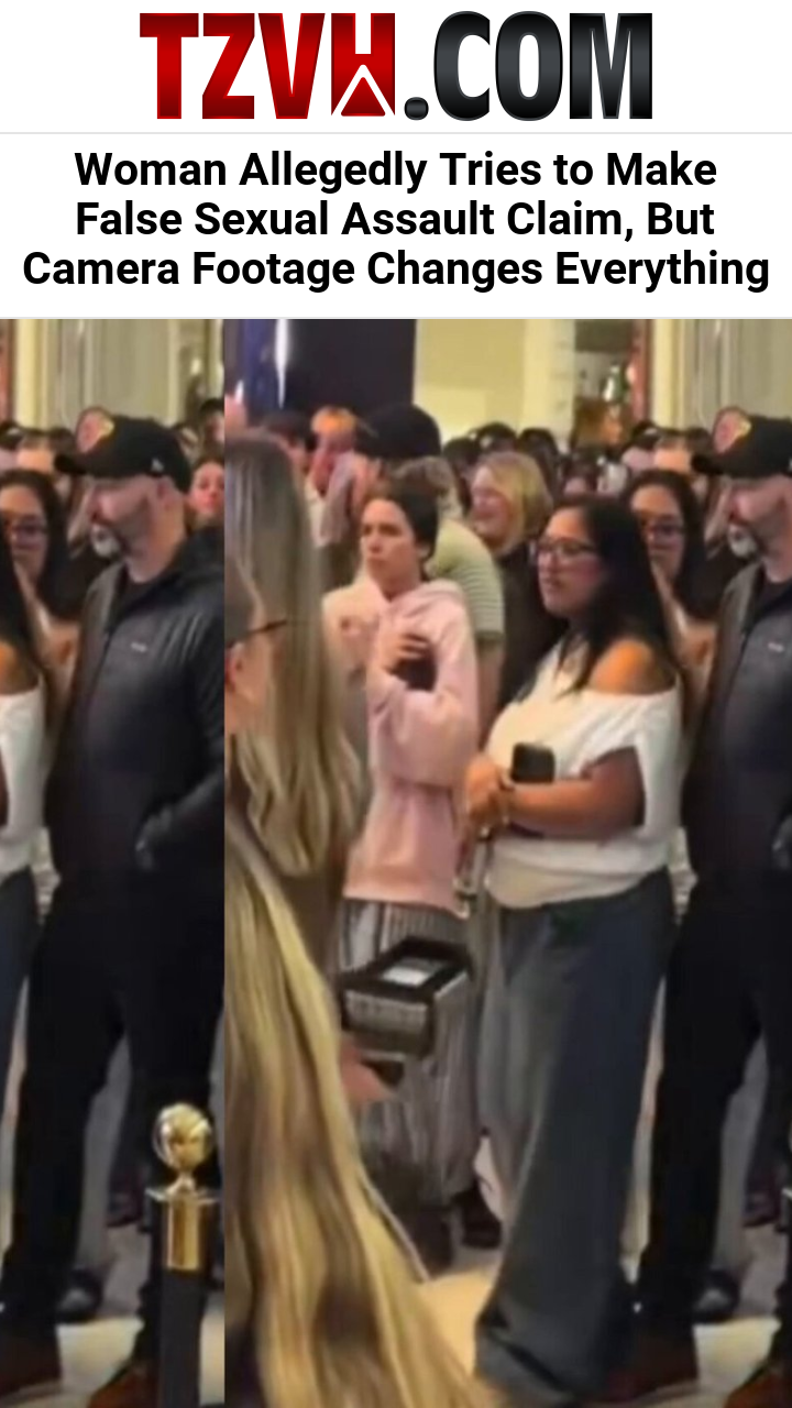Woman Allegedly Tries to Make False Sexual Assault Claim, But Camera Footage Changes Everything