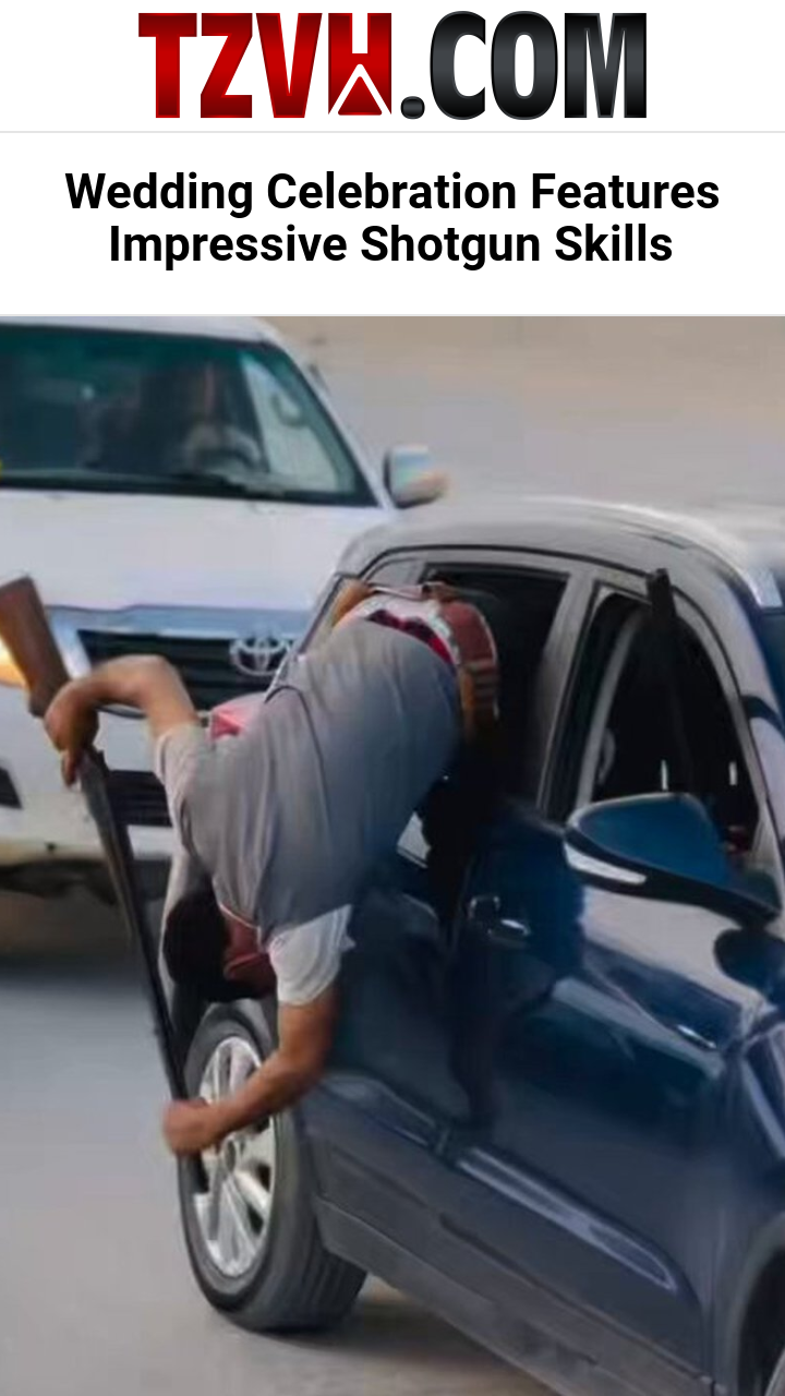 Wedding Celebration Features Impressive Shotgun Skills