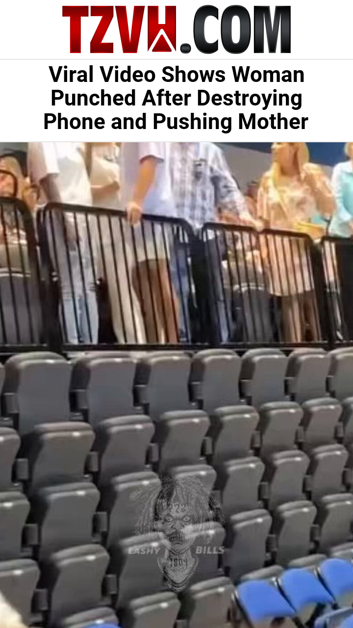 Viral Video Shows Woman Punched After Destroying Phone and Pushing Mother