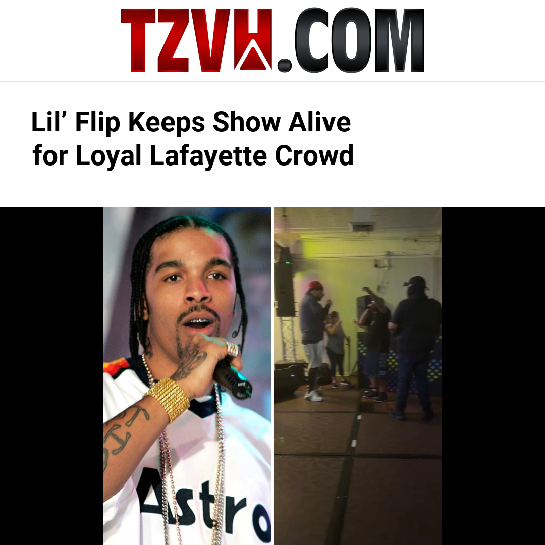 Lil’ Flip Keeps Show Alive for Loyal Lafayette Crowd