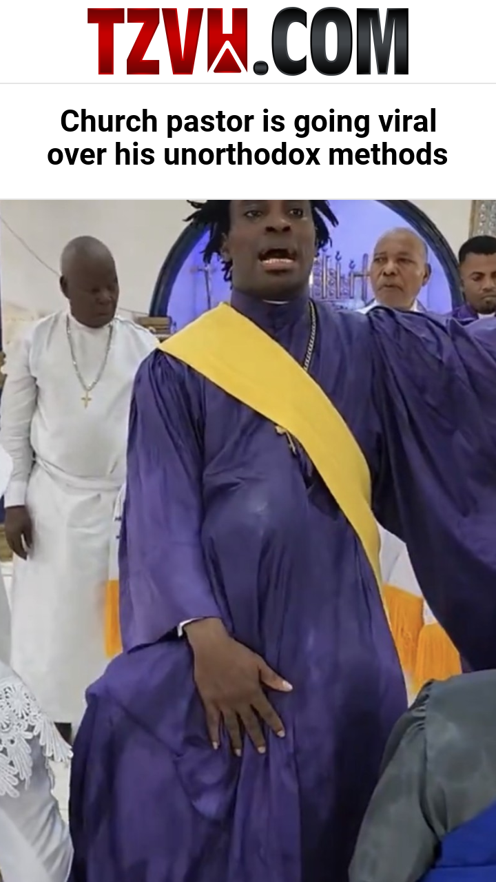 Church pastor is going viral over his unorthodox methods