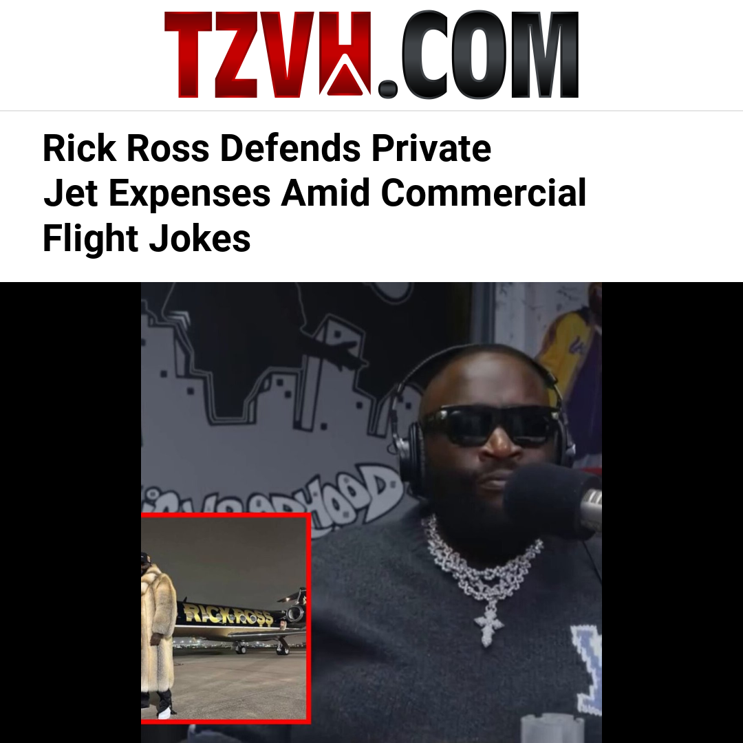 Rick Ross Defends Private Jet Expenses Amid Commercial Flight Jokes