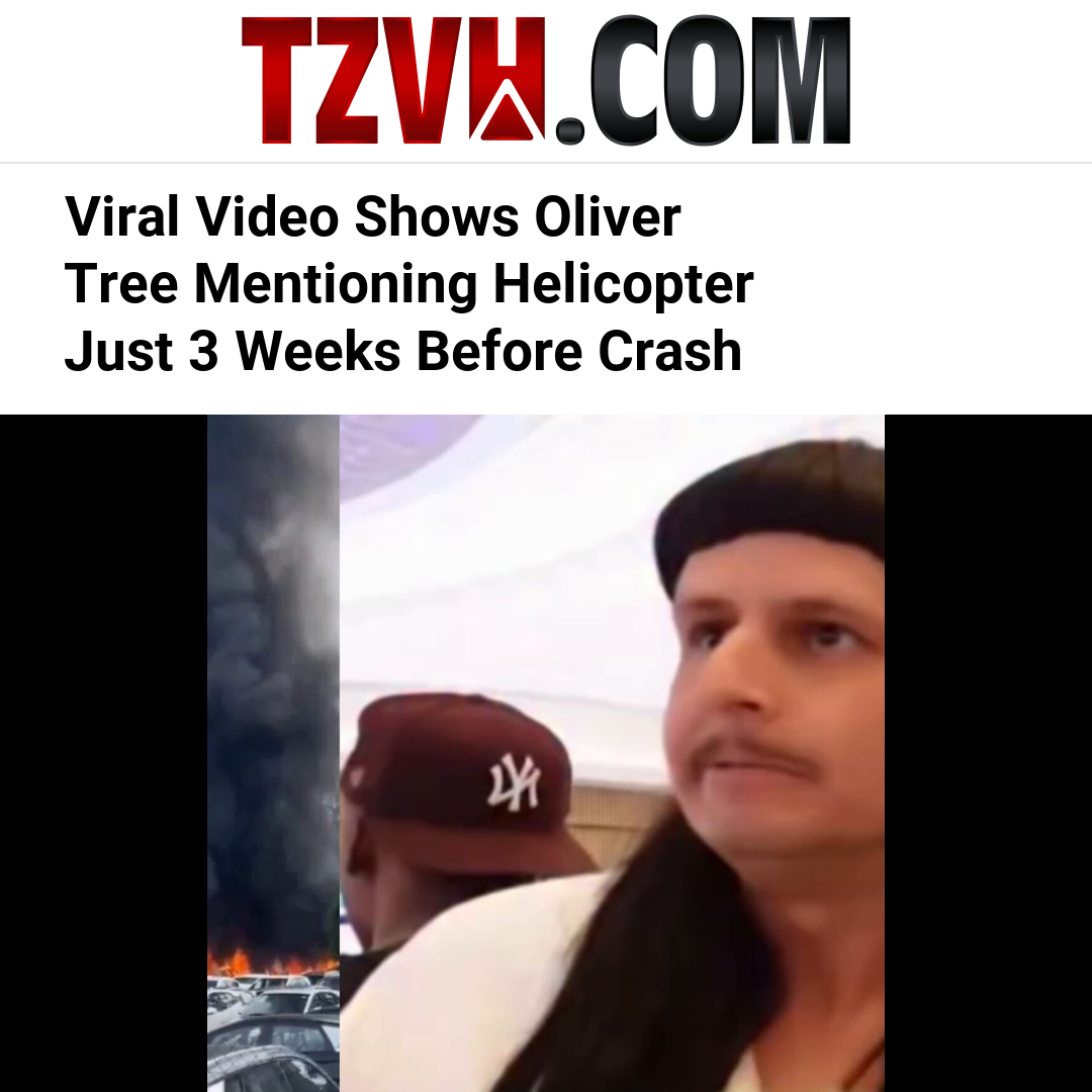 Viral Video Shows Oliver Tree Mentioning Helicopter Just 3 Weeks Before Crash
