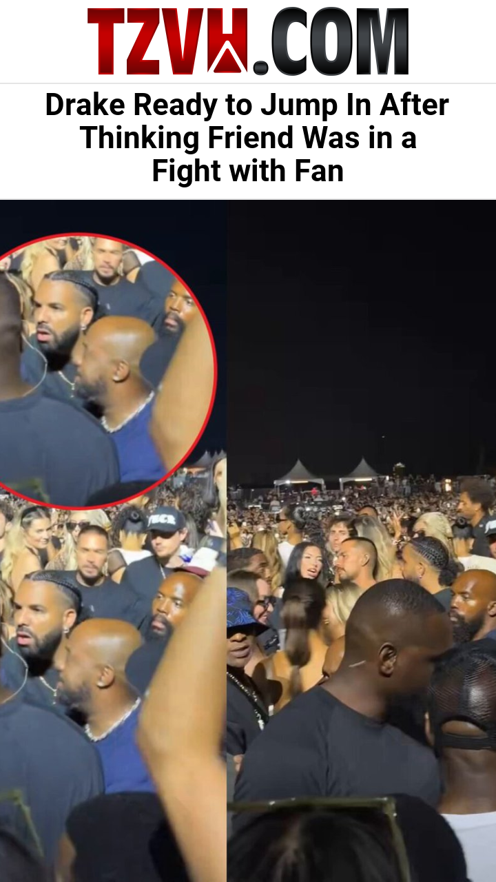 Drake Ready to Jump In After Thinking Friend Was in a Fight with Fan