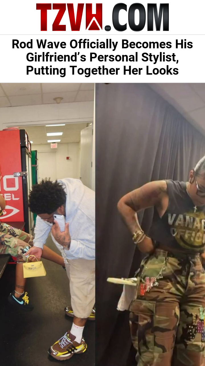 Rod Wave Officially Becomes His Girlfriend’s Personal Stylist, Putting Together Her Looks