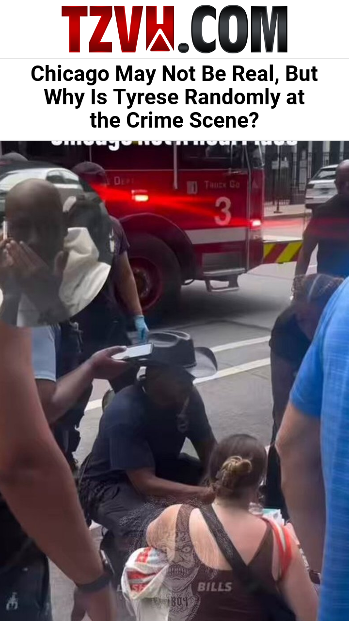 Chicago May Not Be Real, But Why Is Tyrese Randomly at the Crime Scene?