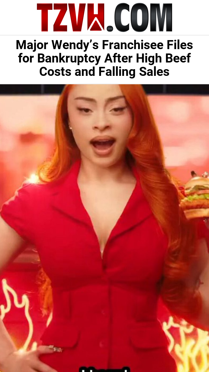 Major Wendy’s Franchisee Files for Bankruptcy After High Beef Costs and Falling Sales