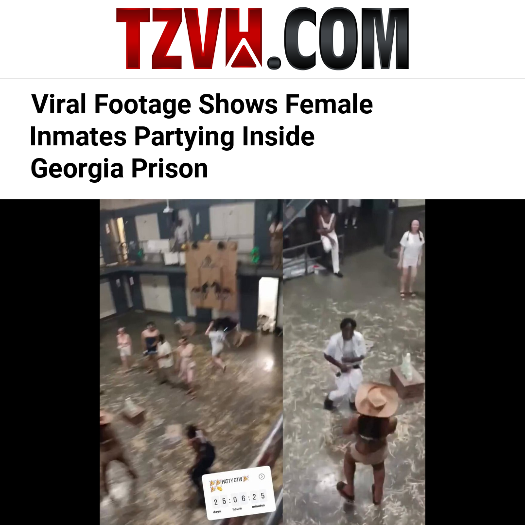 Viral Footage Shows Female Inmates Partying Inside Georgia Prison