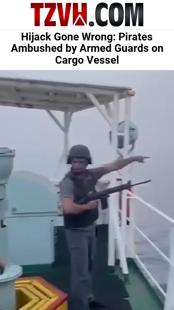 Hijack Gone Wrong: Pirates Ambushed by Armed Guards on Cargo Vessel