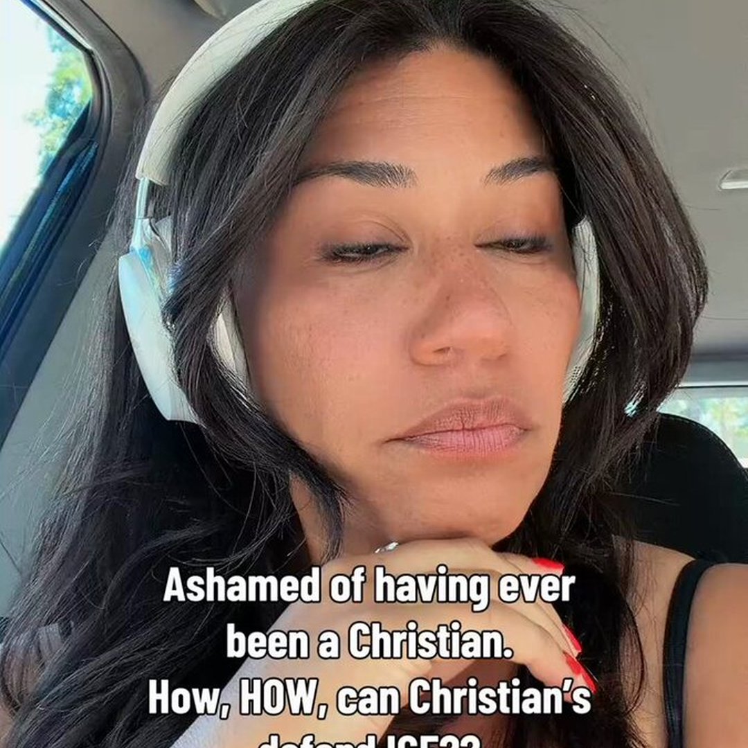Woman crying Over Christians Supporting ICE?
