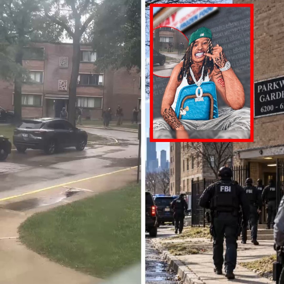 Feds descended on O’Block early this morning as footage shows a major federal presence in the area