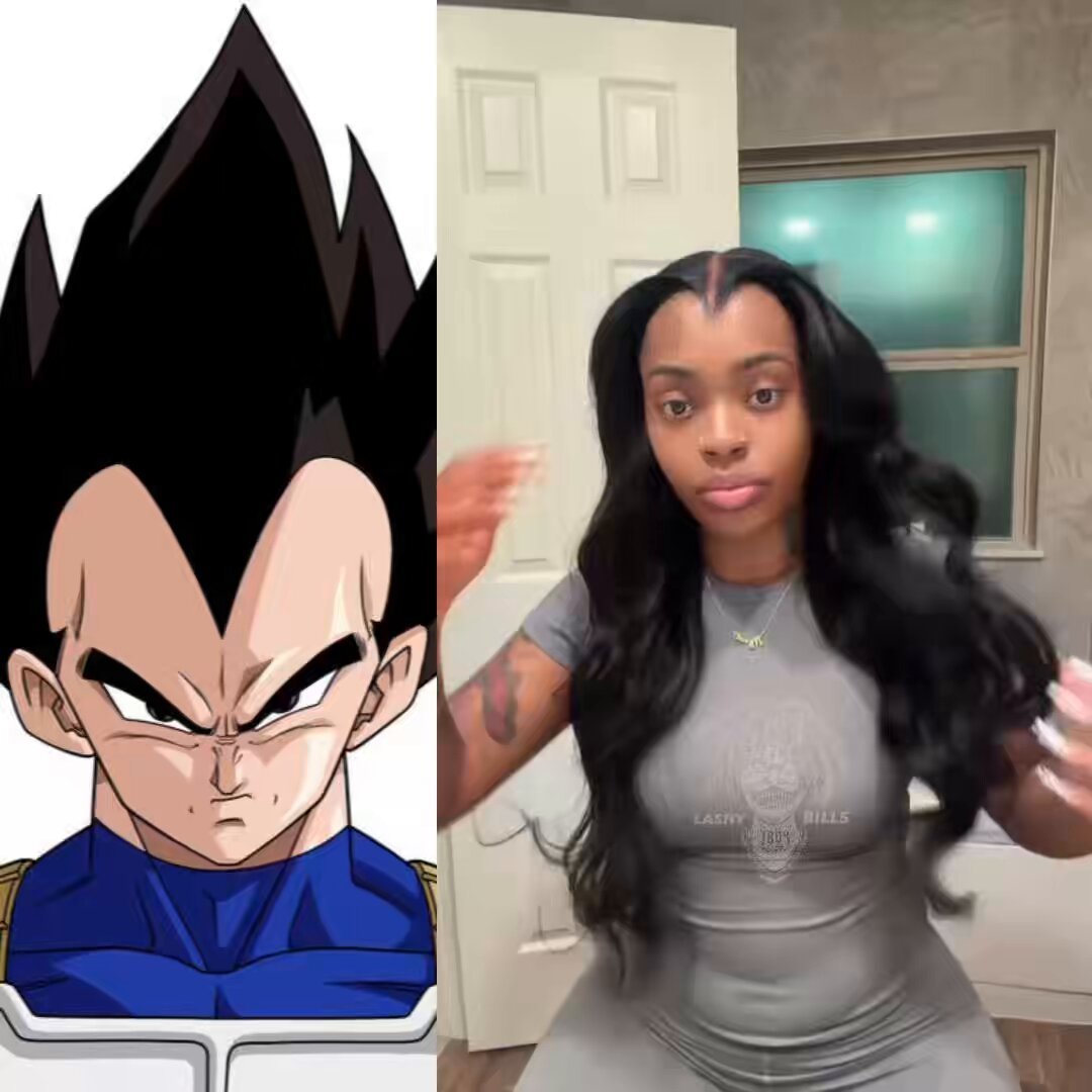 So a Vegeta edge lace front is the new trend now