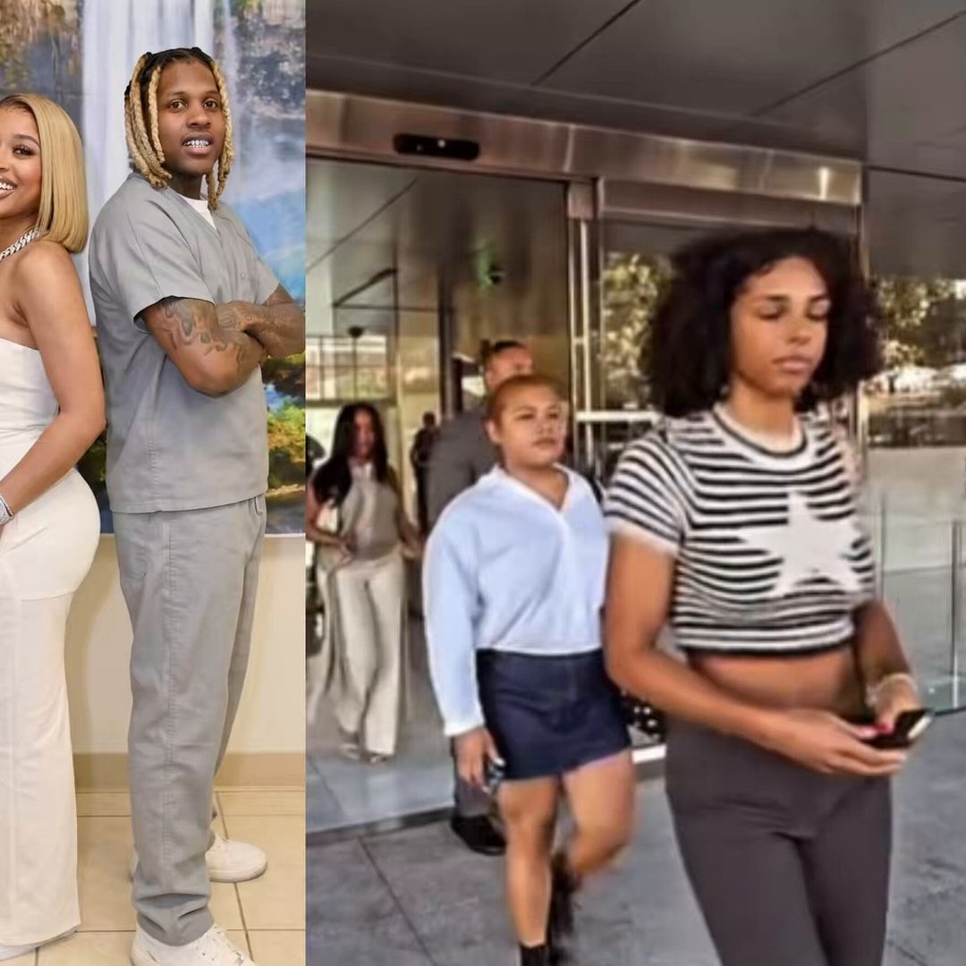 Video of Lil Durk’s wife, India, leaving the courthouse goes viral after Durk’s friends try to hug her in support
