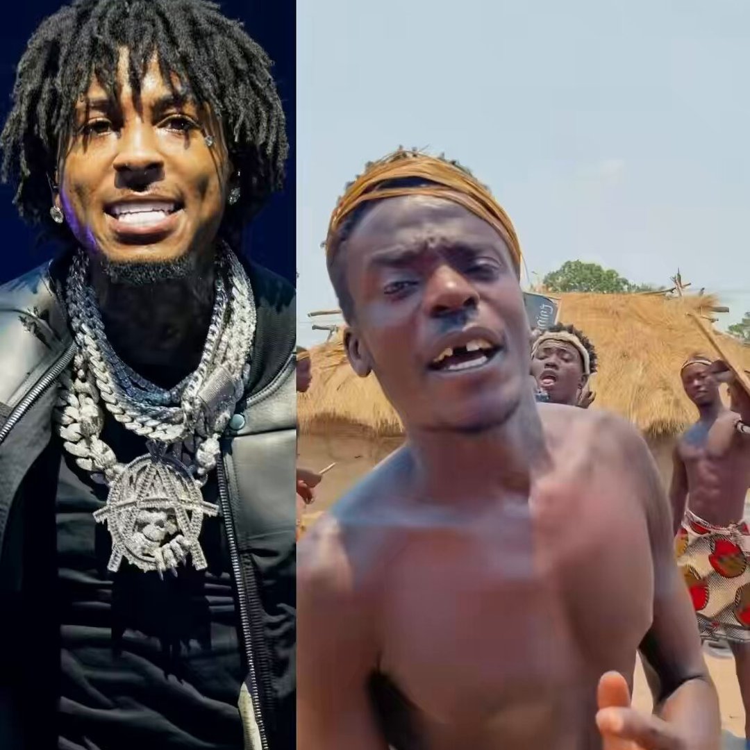 An African tribe celebrates their favorite rapper NBA YoungBoy turning 27