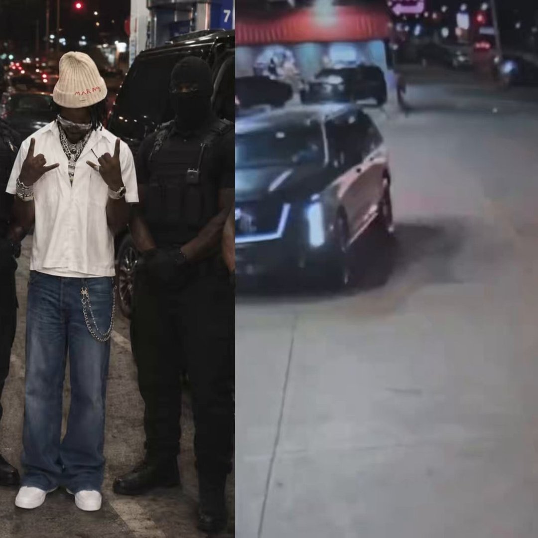 Chief Keef Spotted at Detroit Gas Station With Heavily Armed Security Despite Being Surrounded by Glo Gang