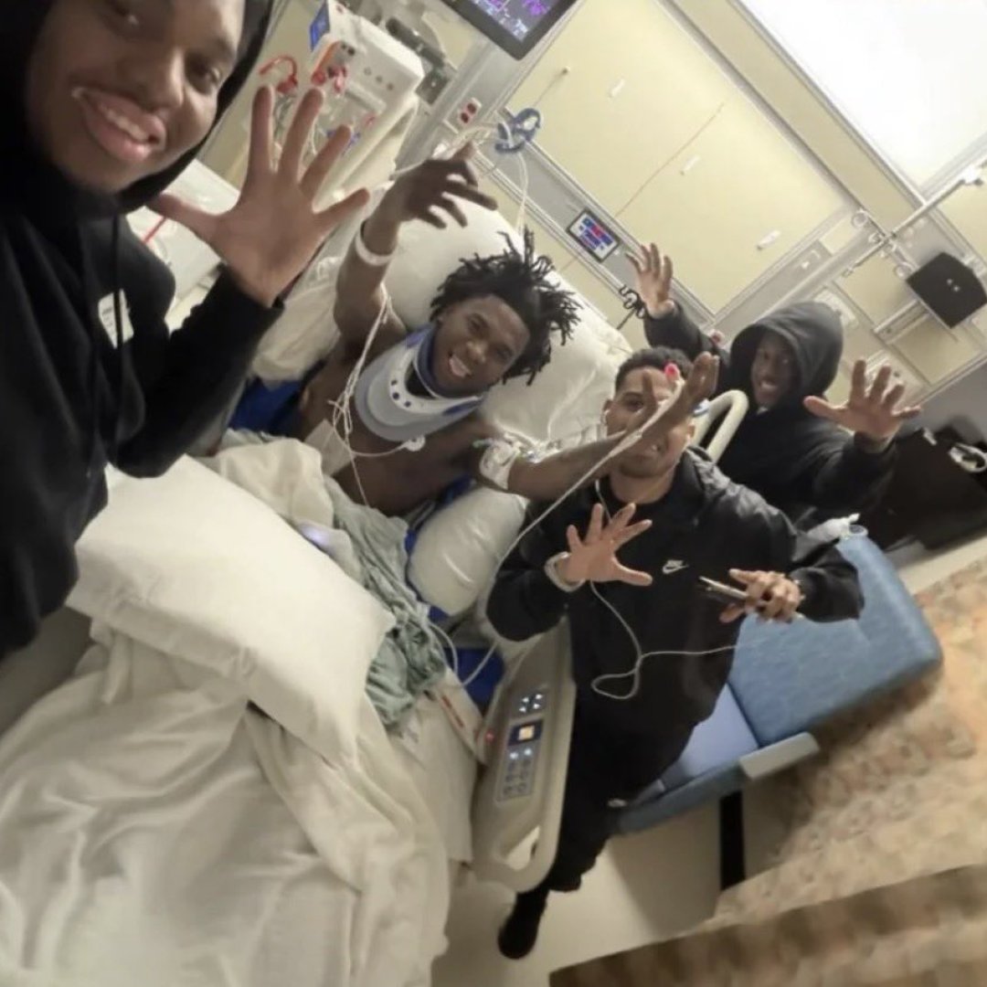 NBA Ben 10 sends message from the hospital