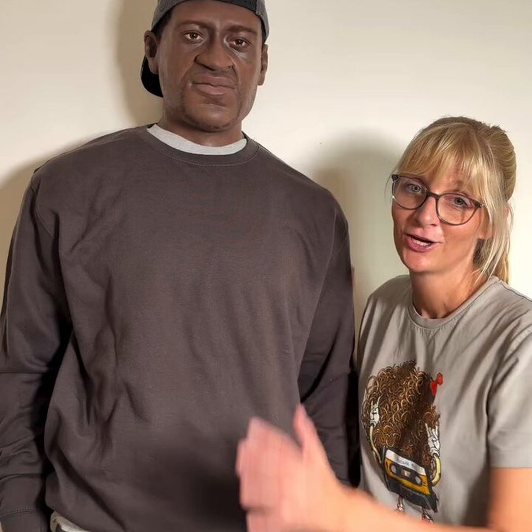 Artist Faces Backlash Over Life-Size George Floyd Sculpture
