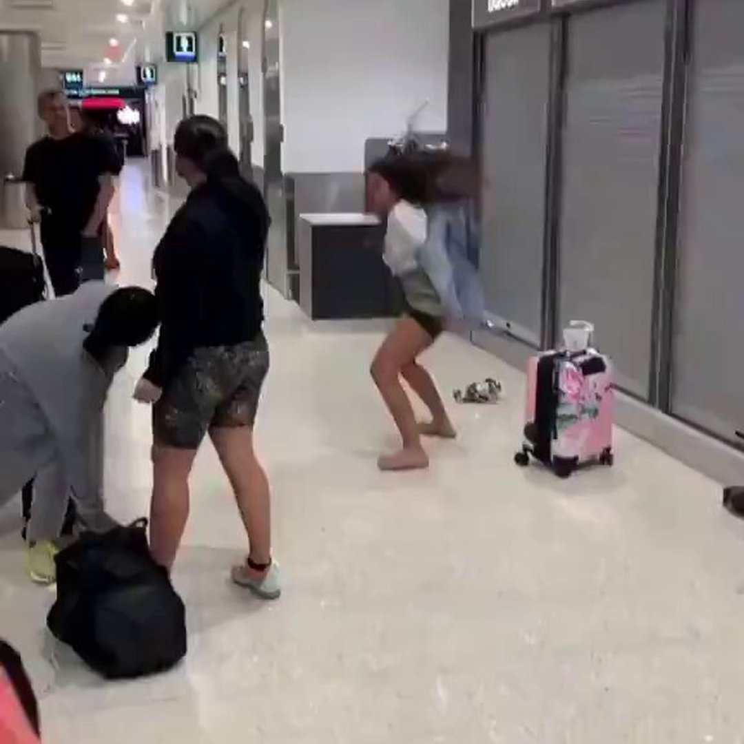 Woman's Outburst at Airport After Flight Cancellation Goes Viral