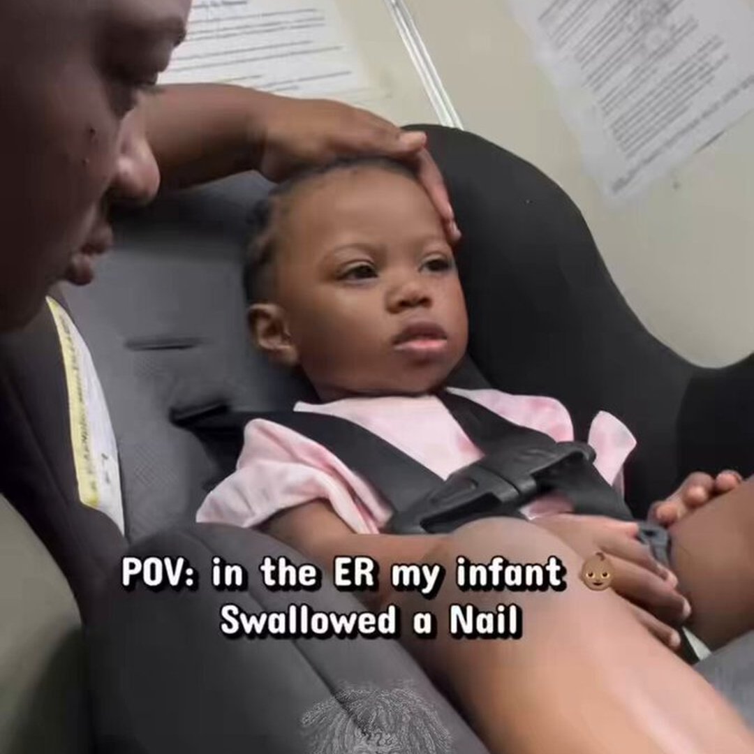 Toddler Rushed to Hospital After Swallowing 2-Inch Nail, Mother Speaks Out