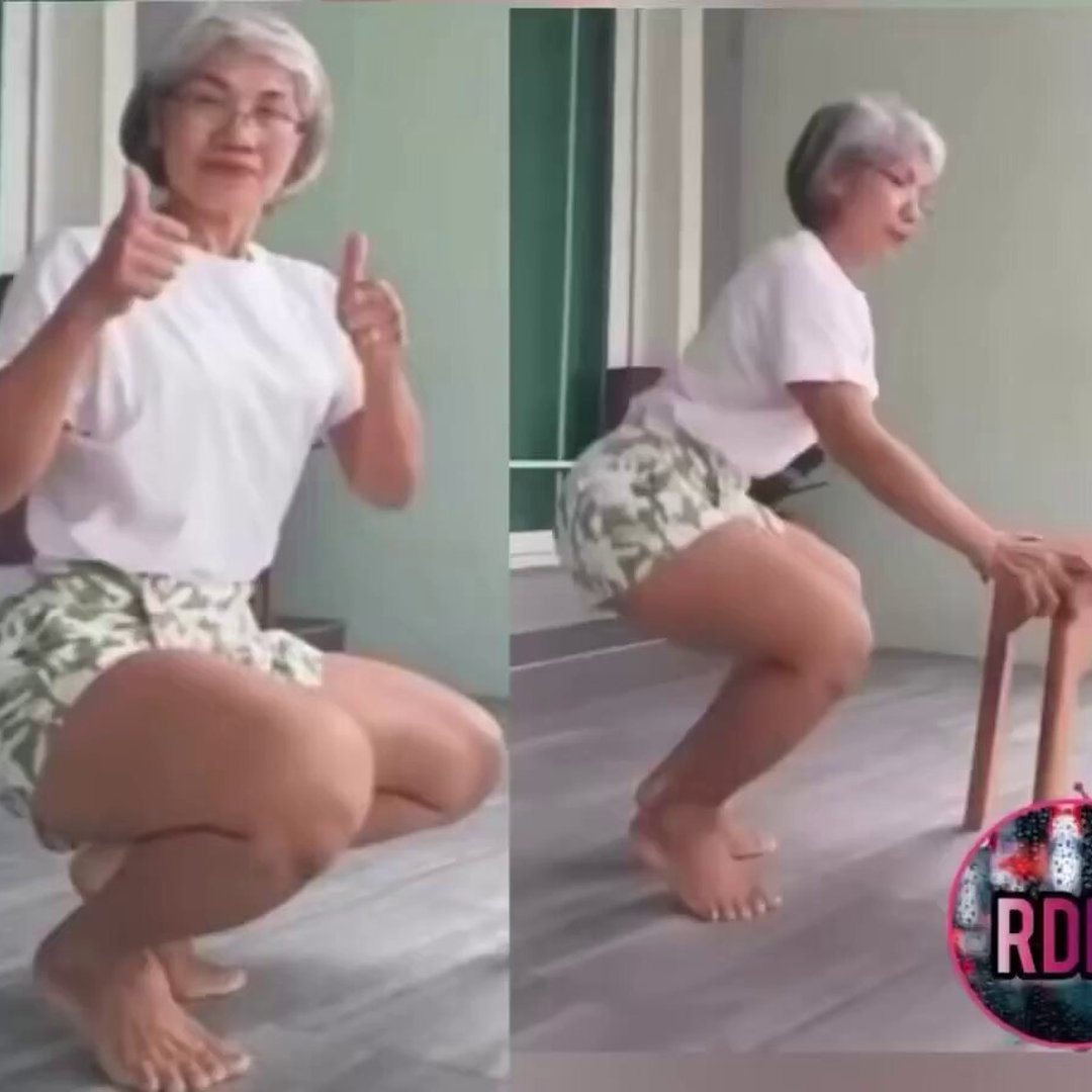 Old athletic grandmother goes viral after showing off her ‘good knees.’