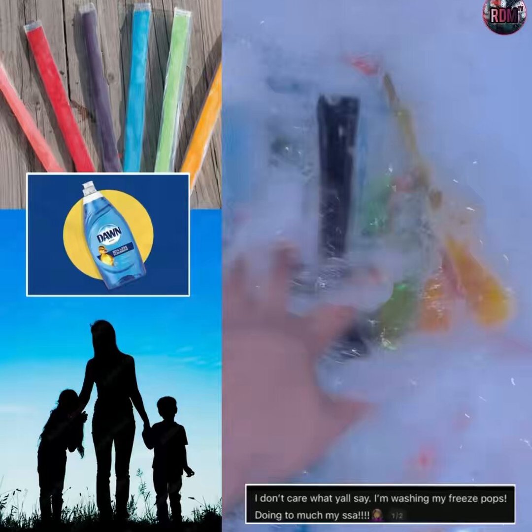 Mom Goes Viral for Washing Kids’ Freeze Pops With Soap: “I Don’t Care What Y’all Say”