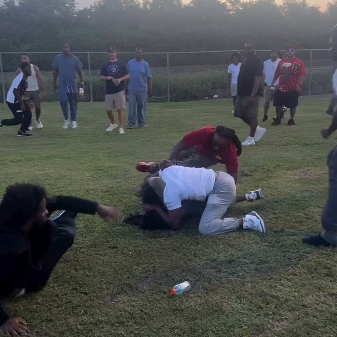 Wild Scene Breaks Out at Carol City vs. West Boca Football Game