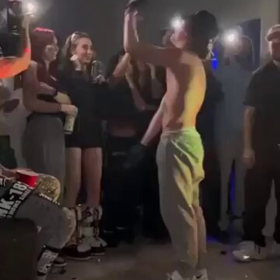 Dude tries to look cool at party and finds out