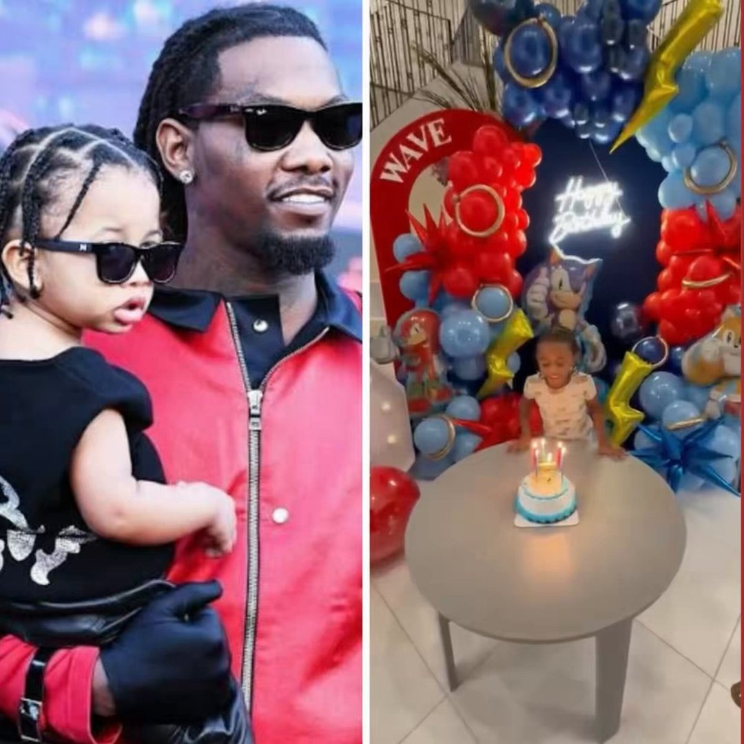 Cardi B’s reaction after her 5-year-old son, Wave, wished for his dad Offset to come to his birthday party