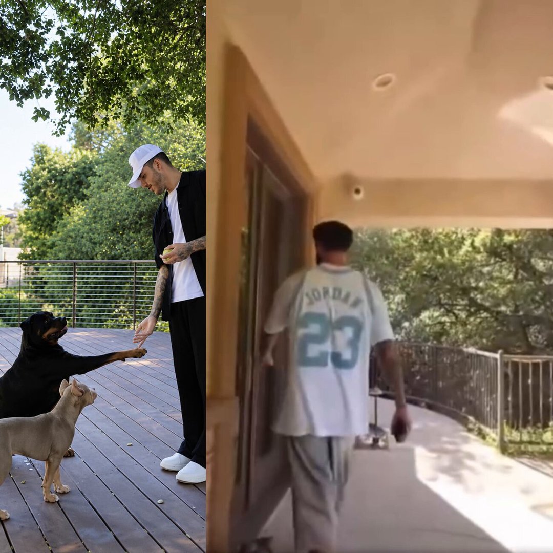 Lonzo Ball really gave his dogs their own guest house on his multimillion-dollar property