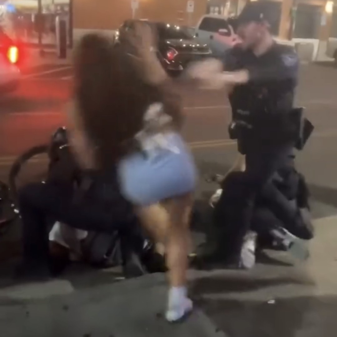 Arizona State Cheerleader Shoved and Tackled by Police During Arrest