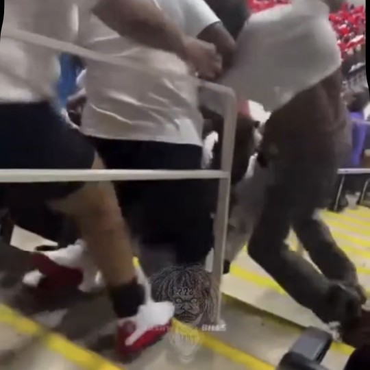 Fight Breaks Out Between Two Men at Mesquite High School Graduation