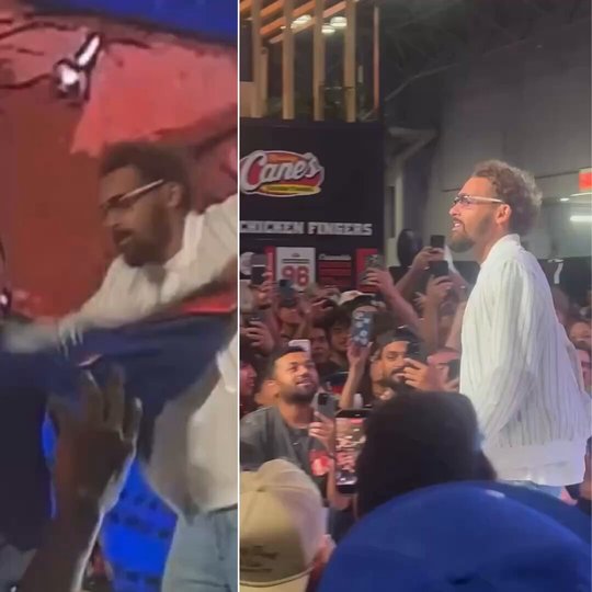 Trae Young Takes Knicks Beef Up Another Level With Jalen Brunson Jersey Rip at Fanatics Fest
