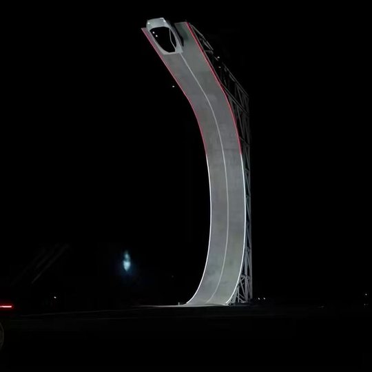 Elon Musk Unveils New Tesla Roadster That Flies And Flips In Midair