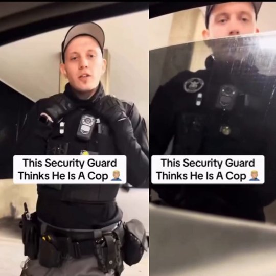 Security Guard Tries to Flex Authority… It Backfires Instantly