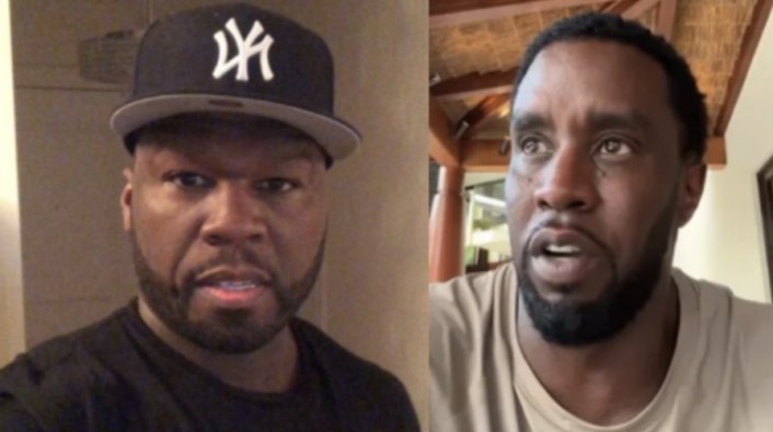 50 Cent Calls Diddy the "Gay John Gotti" for Beating RICO Charges
