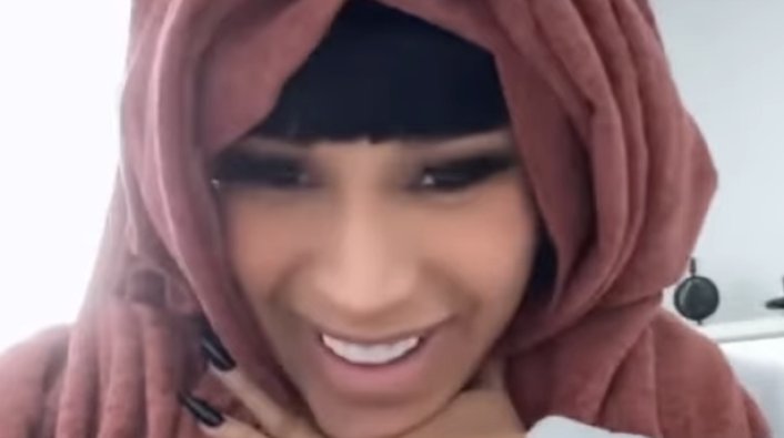 Cardi B Reacts to "Outside" Going Number 1 on Apple Music