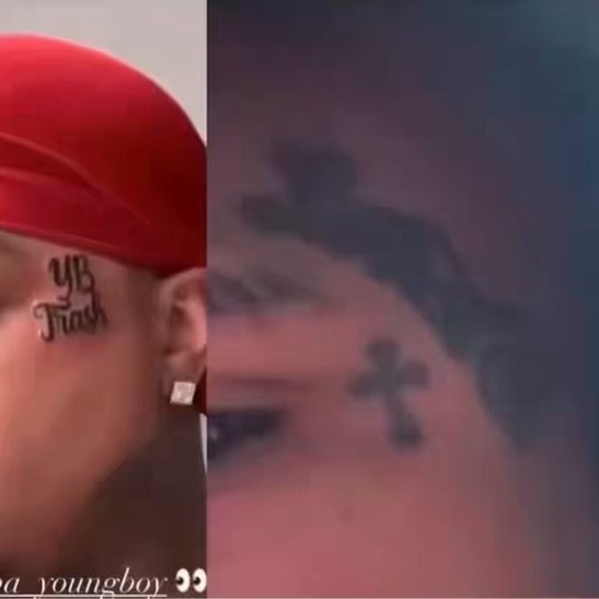 Doe Boy Claps Back After Fans Accuse Him of Getting “YB Trash” Face Tattoo