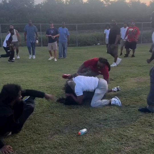 Wild Scene Breaks Out at Carol City vs. West Boca Football Game