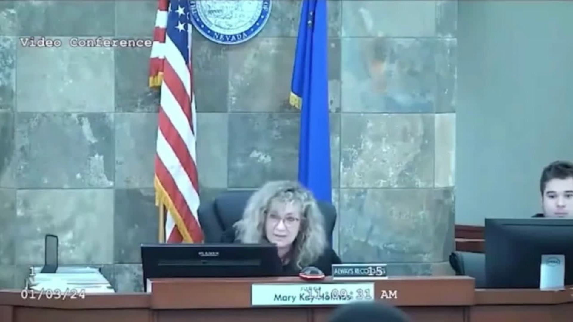 Las Vegas Judge Attacked in Court By Man