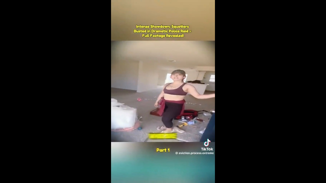 Squatters were caught in a man’s home and acted like they lived there.